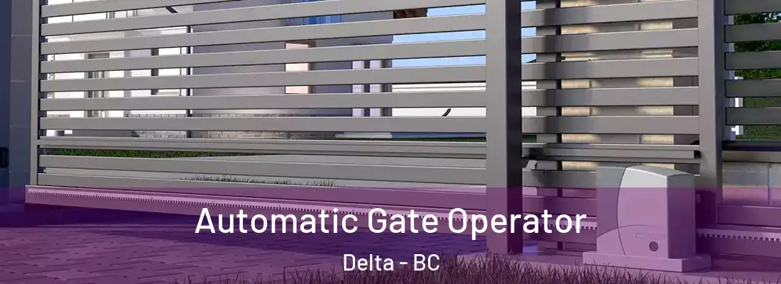  Automatic Gate Operator Delta - BC