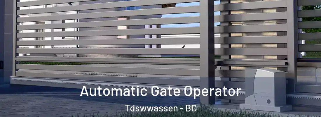 Automatic Gate Operator Tdswwassen - BC