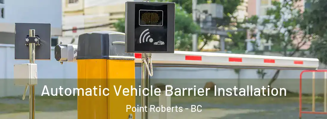  Automatic Vehicle Barrier Installation Point Roberts - BC