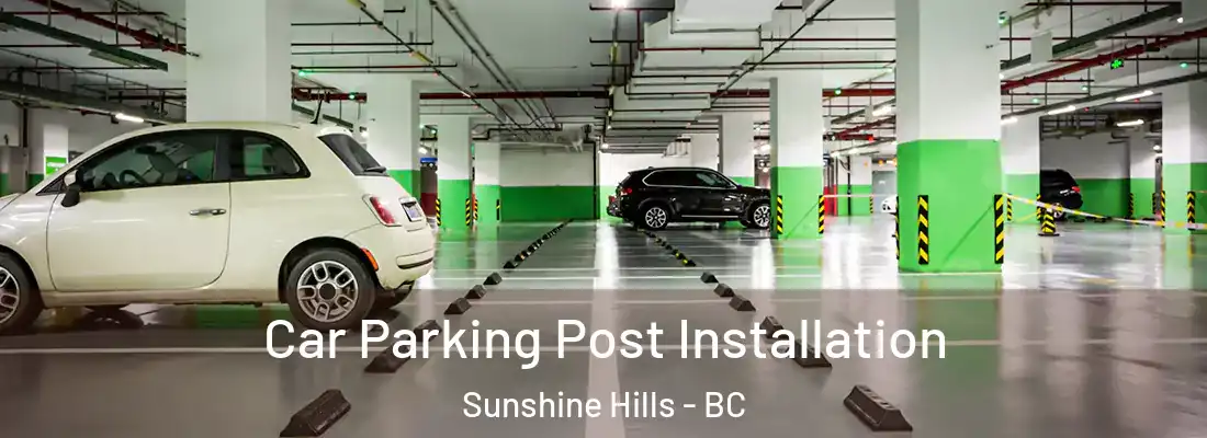  Car Parking Post Installation Sunshine Hills - BC