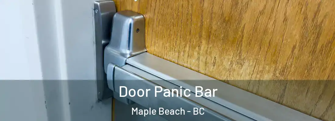  Door Panic Bar Maple Beach - BC