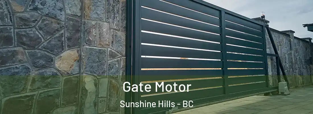  Gate Motor Sunshine Hills - BC