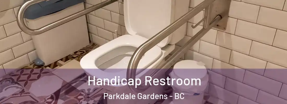  Handicap Restroom Parkdale Gardens - BC