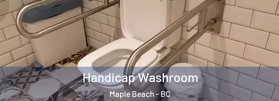  Handicap Washroom Maple Beach - BC