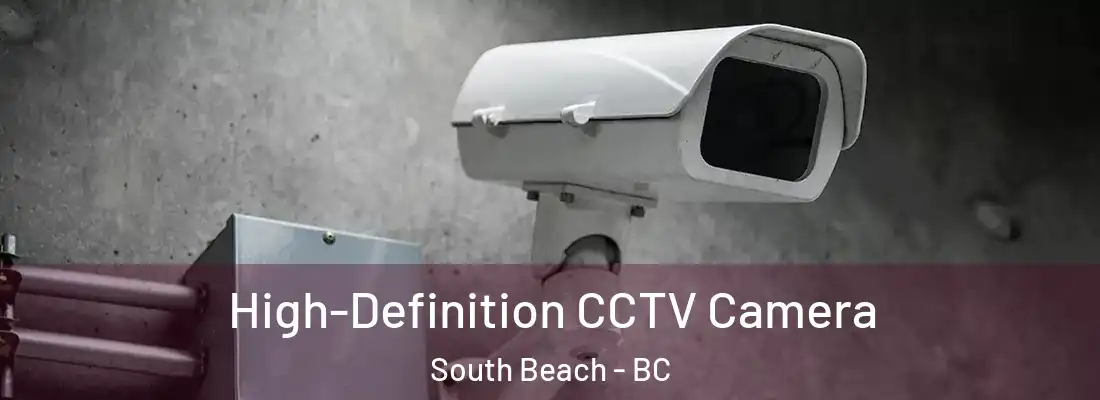  High-Definition CCTV Camera South Beach - BC