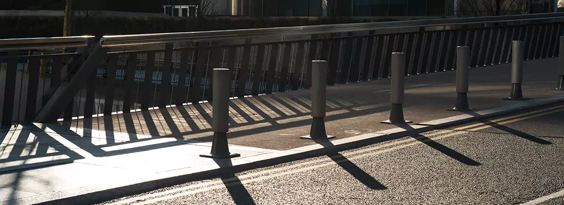 Car Bollard Installation for Parking Lots, Driveways in Delta, BC