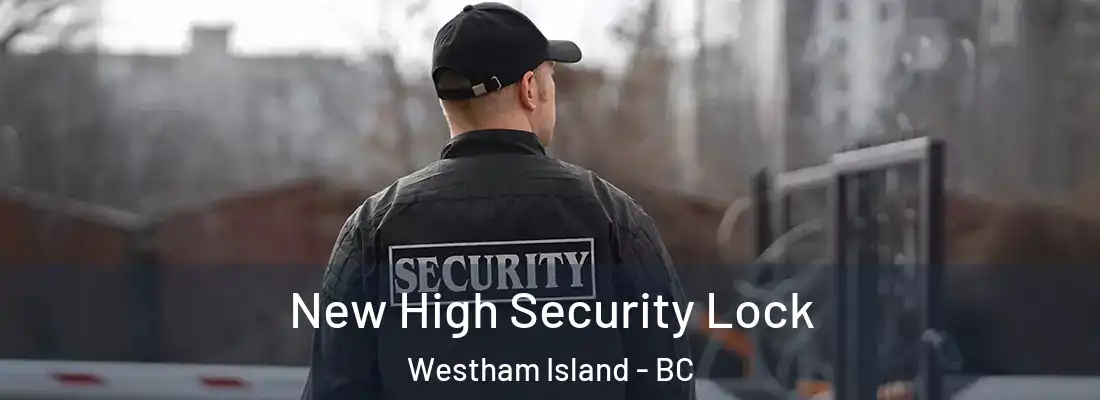  New High Security Lock Westham Island - BC