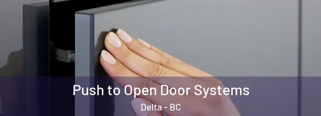  Push to Open Door Systems Delta - BC