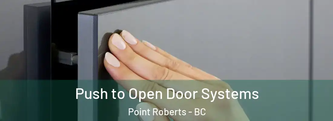  Push to Open Door Systems Point Roberts - BC