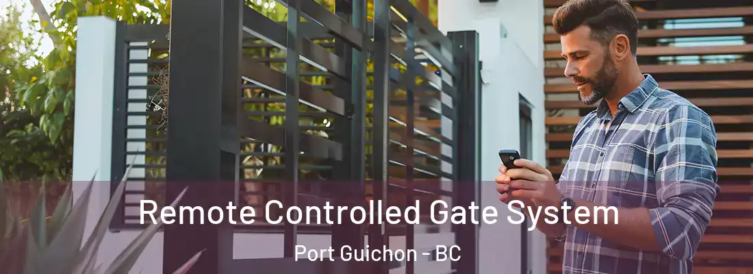  Remote Controlled Gate System Port Guichon - BC