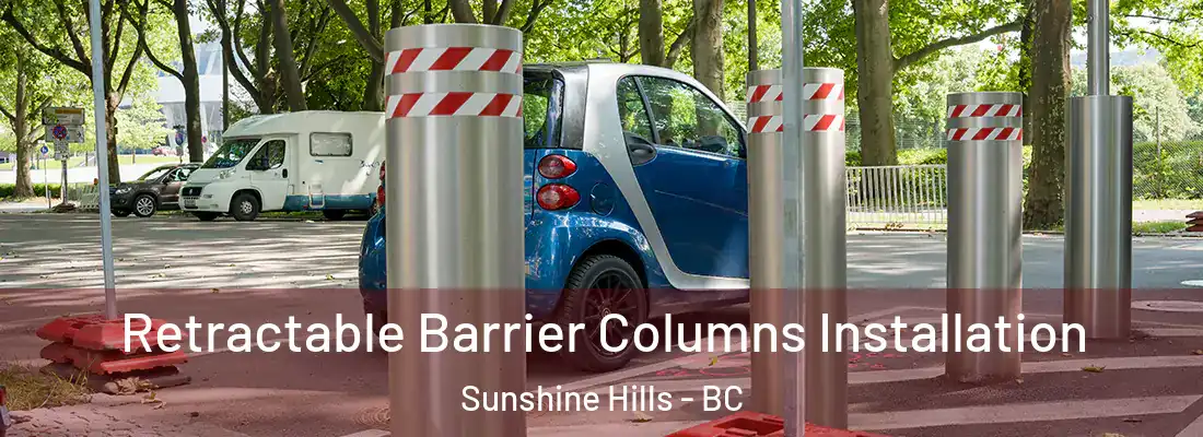  Retractable Barrier Columns Installation Sunshine Hills - BC