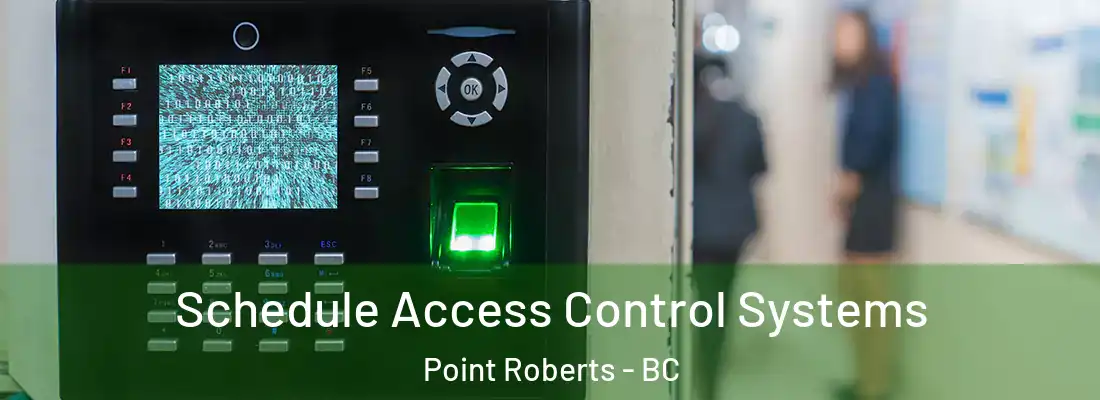  Schedule Access Control Systems Point Roberts - BC