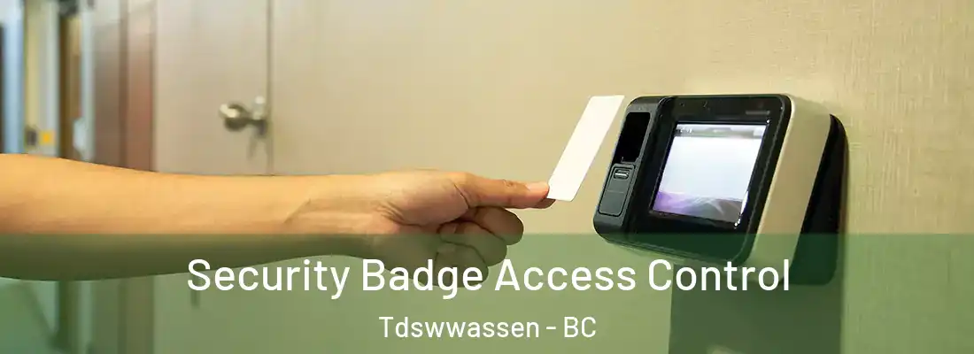  Security Badge Access Control Tdswwassen - BC