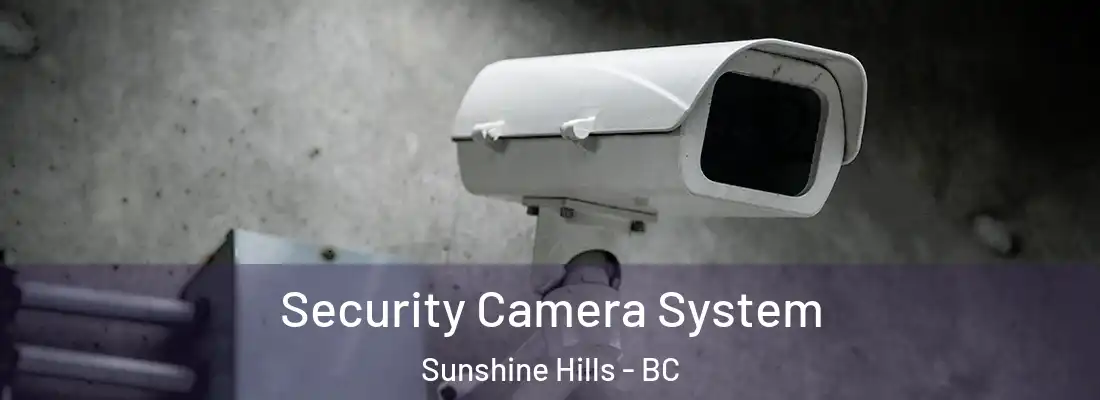  Security Camera System Sunshine Hills - BC