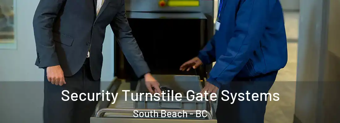  Security Turnstile Gate Systems South Beach - BC