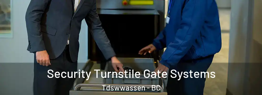  Security Turnstile Gate Systems Tdswwassen - BC