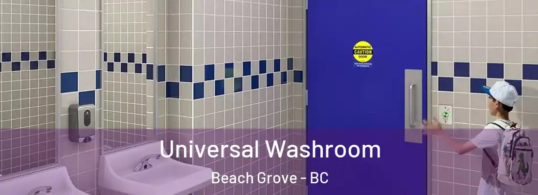  Universal Washroom Beach Grove - BC