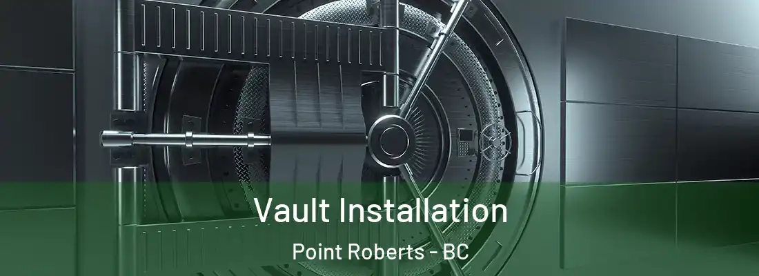  Vault Installation Point Roberts - BC