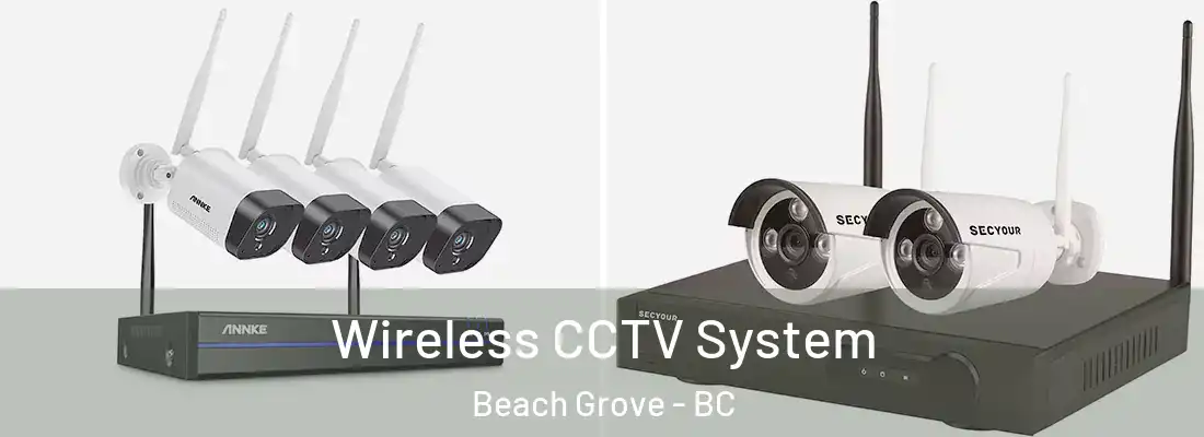  Wireless CCTV System Beach Grove - BC
